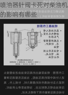 喷油器针阀卡死对柴油机的影响有哪些