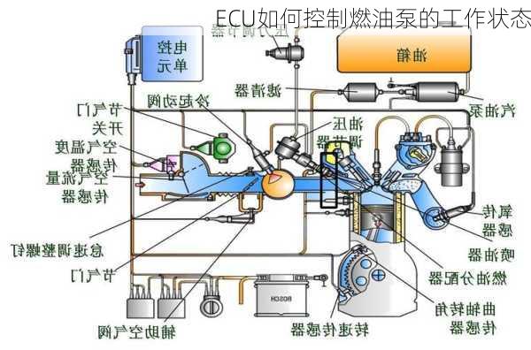 ECU如何控制燃油泵的工作状态