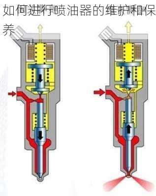 如何进行喷油器的维护和保养