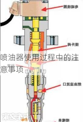 喷油器使用过程中的注意事项