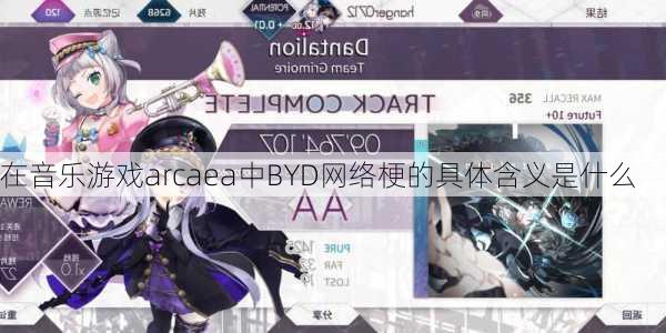 在音乐游戏arcaea中BYD网络梗的具体含义是什么