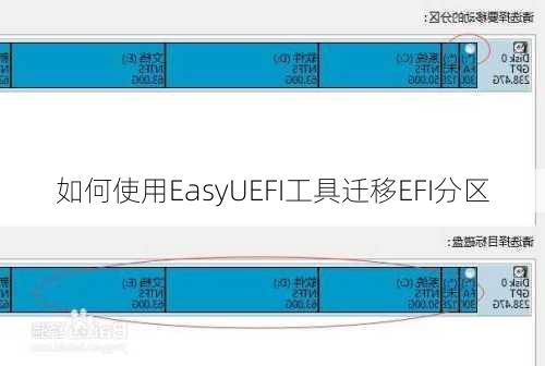 如何使用EasyUEFI工具迁移EFI分区
