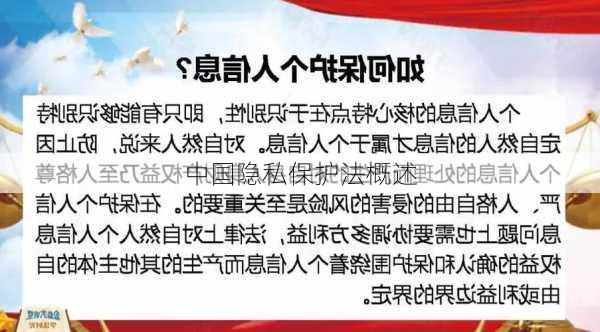 中国隐私保护法概述