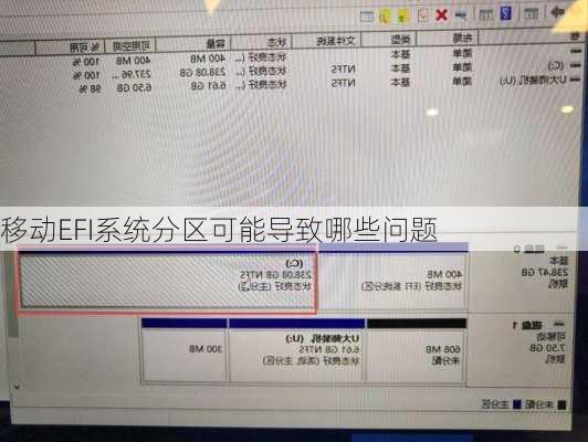 移动EFI系统分区可能导致哪些问题