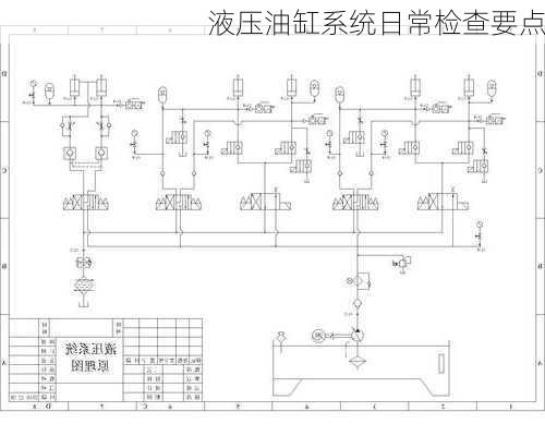 液压油缸系统日常检查要点