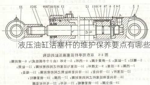 液压油缸活塞杆的维护保养要点有哪些