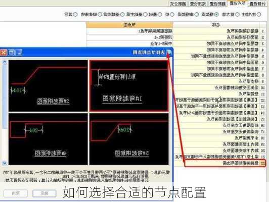 如何选择合适的节点配置