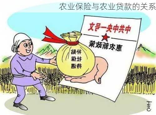 农业保险与农业贷款的关系