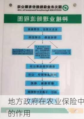 地方政府在农业保险中的作用