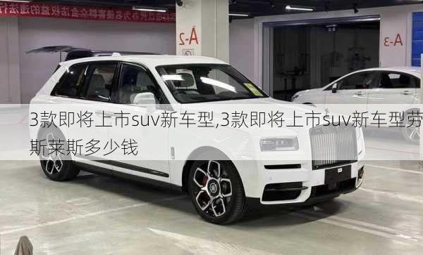 3款即将上市suv新车型,3款即将上市suv新车型劳斯莱斯多少钱