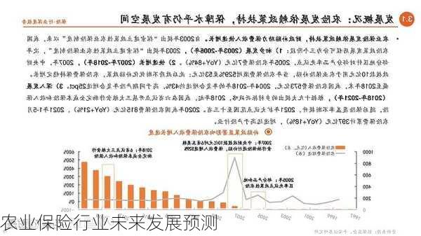 农业保险行业未来发展预测